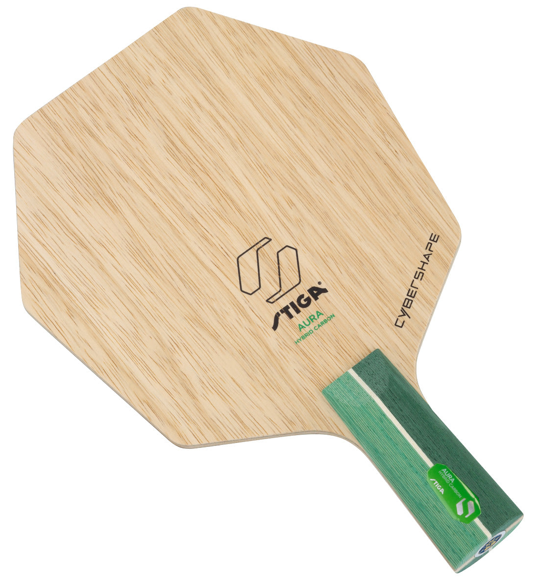 Stiga Aura Hybrid Carbon Cybershape Penhold