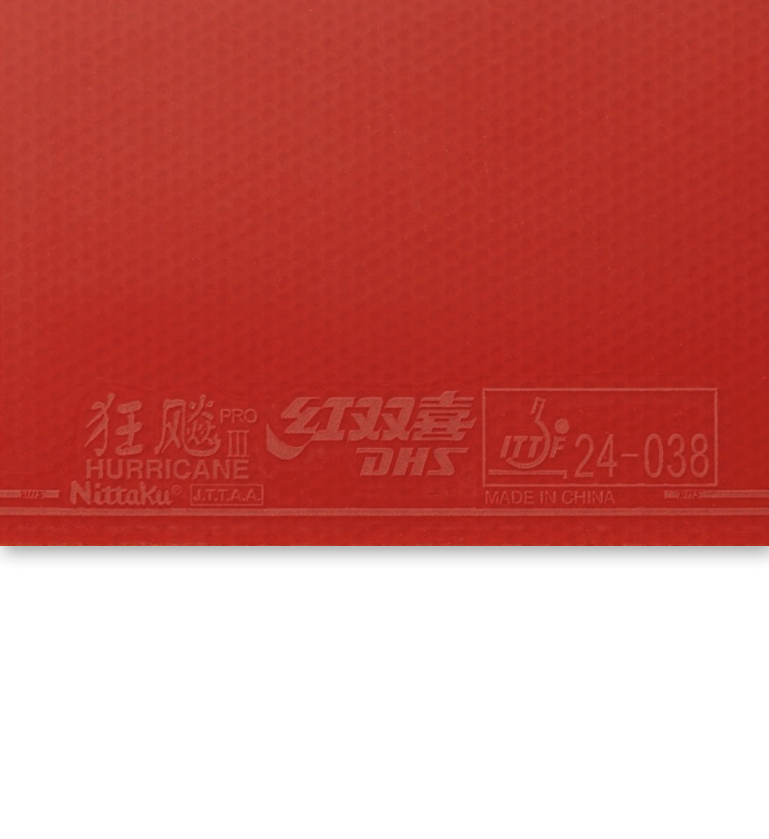 Nittaku Hurricane Pro 3 Turbo Orange