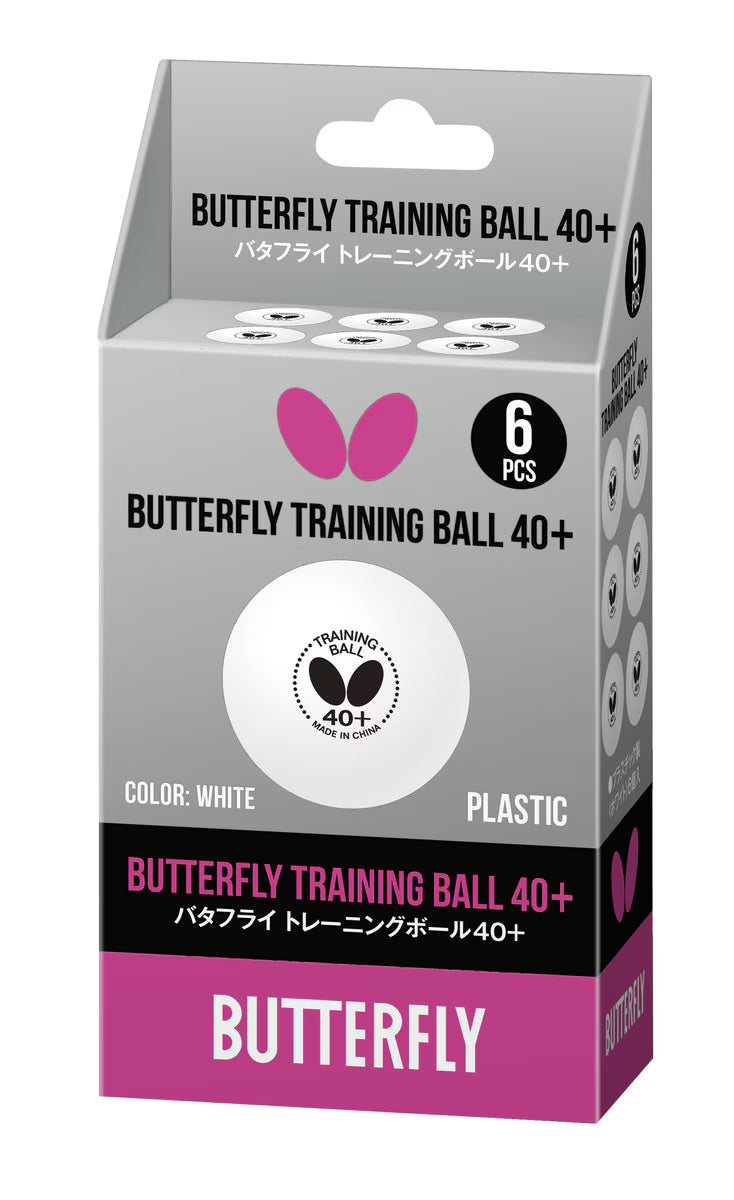 Butterfly Training Ball 40+ White