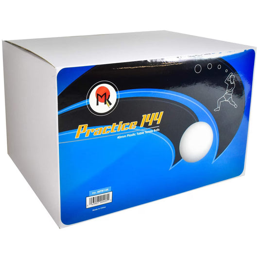 MK Practice Balls 40mm White 144pack